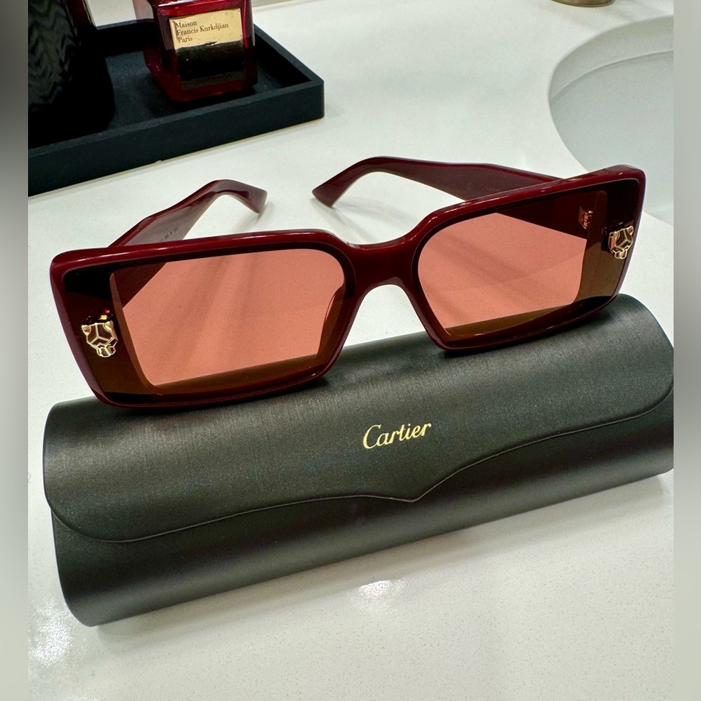 Cartier Sunglasses (Red)